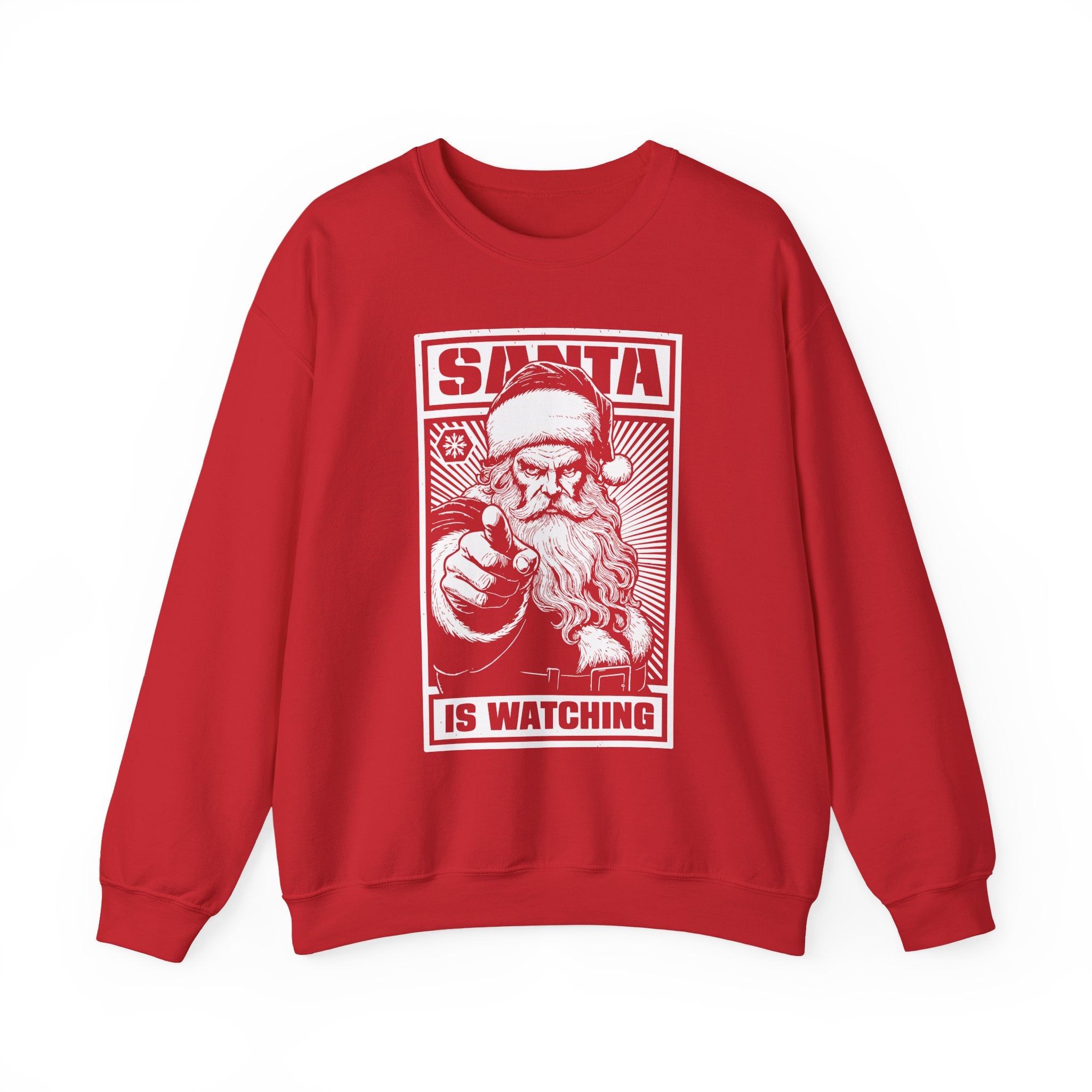 Santa is Watching Crewneck Sweatshirt - Unisex