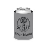 36 Social Logo 2 SL Can Cooler - Regular - Gray (Satisfy)