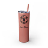 South Lyon Local AF Skinny Steel Tumbler with Straw - 20oz