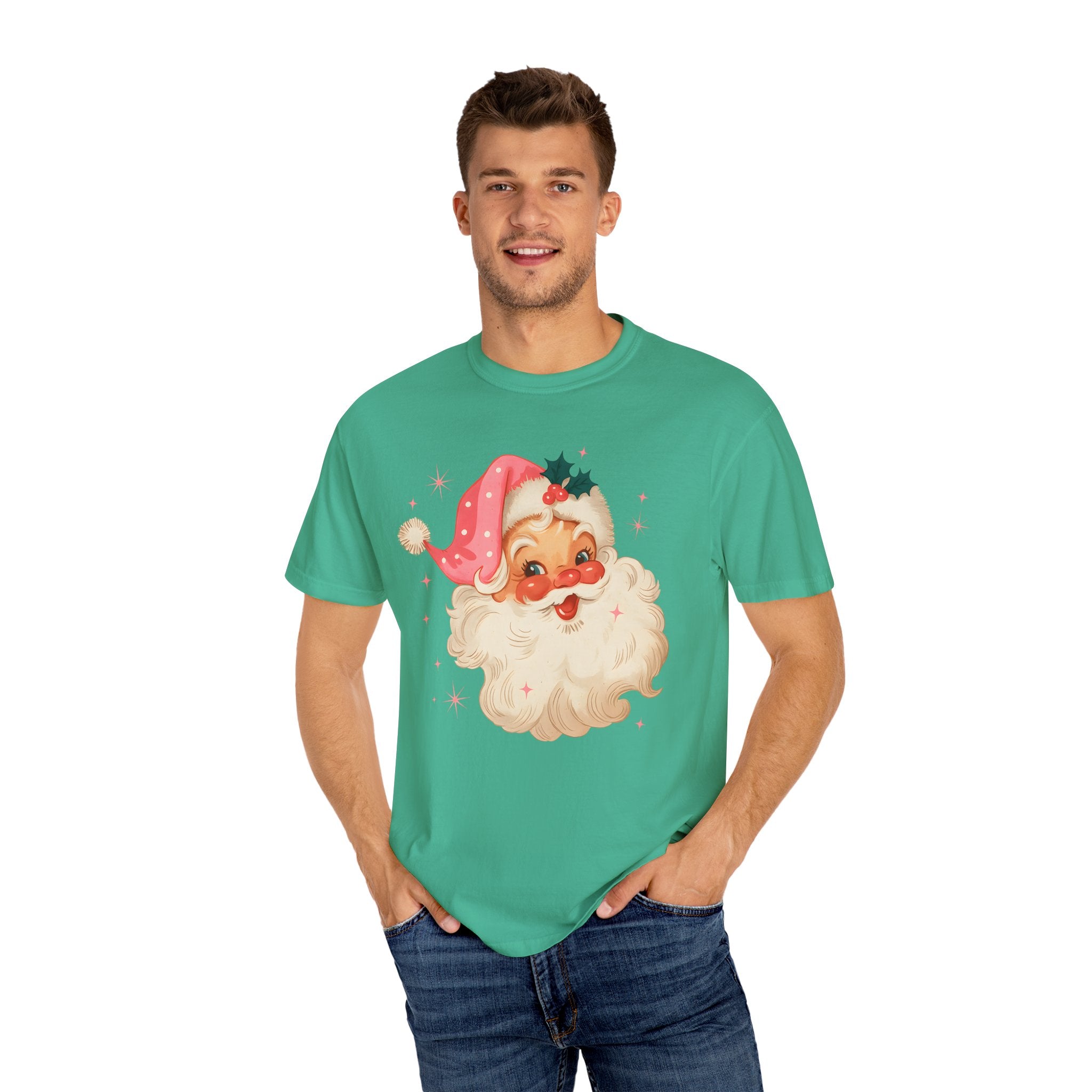 Pink Santa Premium T-Shirt - Unisex
