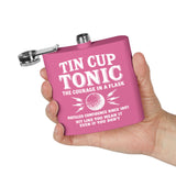Tin Cup Tonic Flask - 6oz