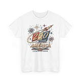 Rocket Space 250 Years America Retro Patriotic Americana Basic T-Shirt - Unisex