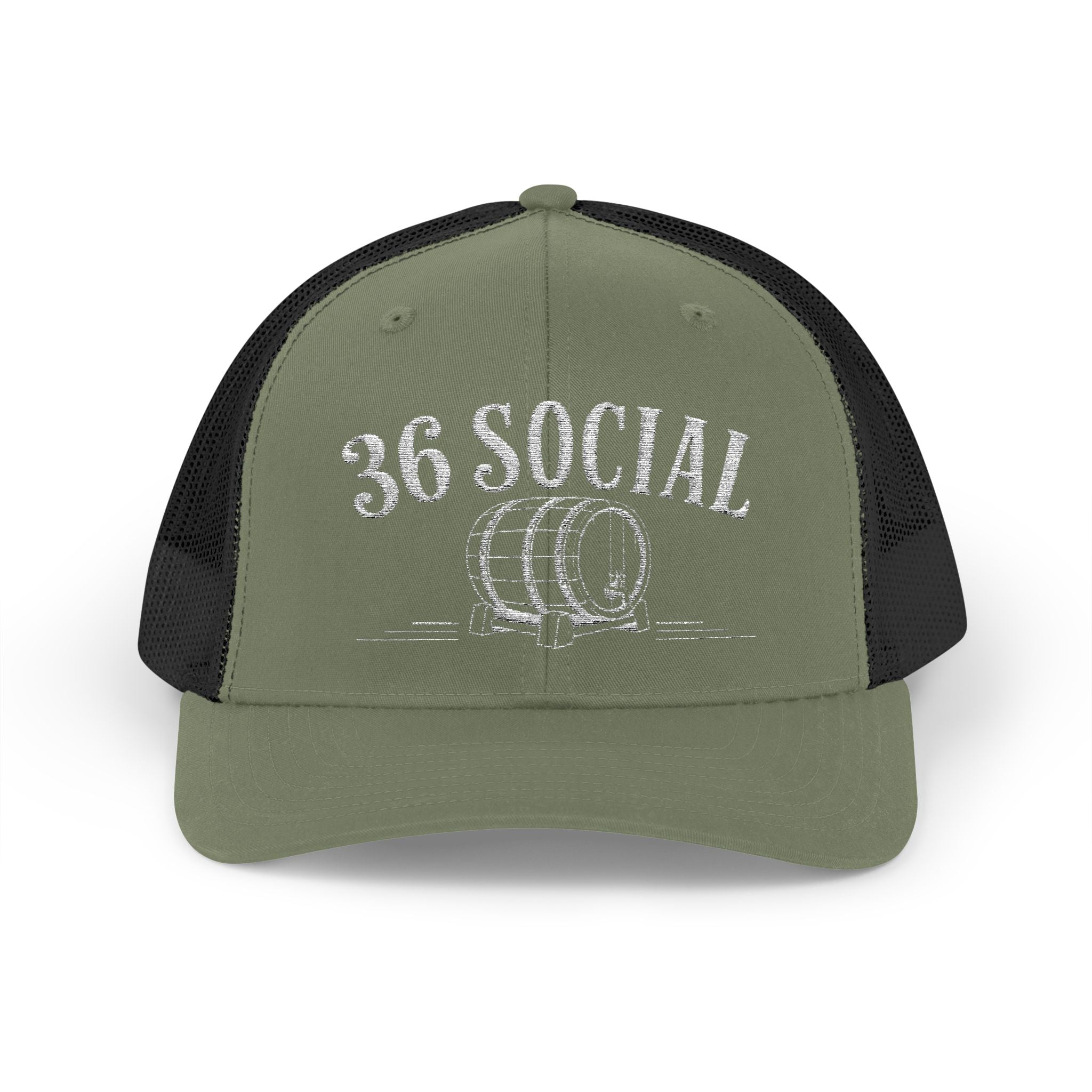 Snapback Trucker Cap - Embroidered - 36 Social