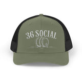 Snapback Trucker Cap - Embroidered - 36 Social