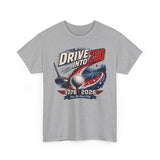 Golf Drive Into 250 1776 2026 Retro Patriotic Basic T-Shirt - Unisex