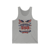 Stars Stripes Hypes 250th Anniversary Retro Patriotic Basic T-Shirt - Unisex