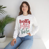 Holly Jolly Babe Crewneck Sweatshirt - Unisex
