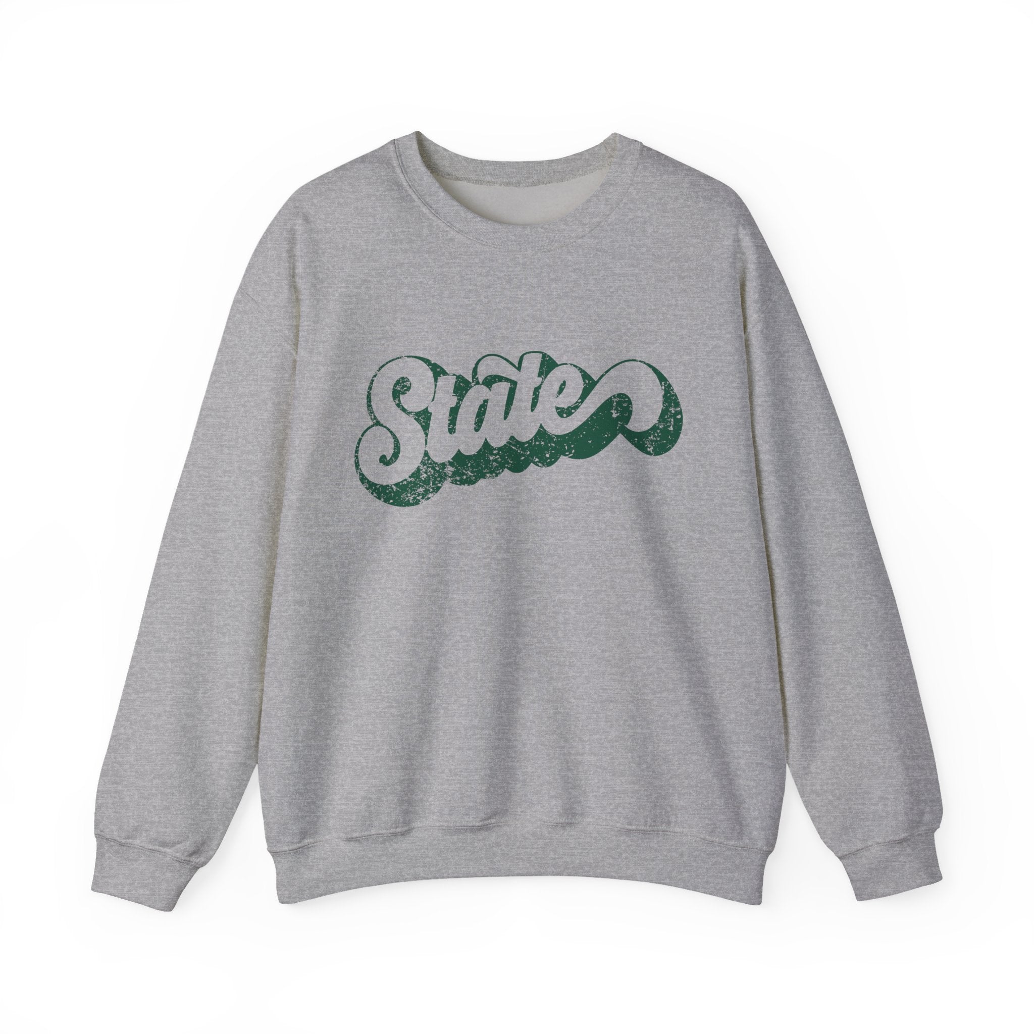 State Green Crewneck Sweatshirt - Unisex