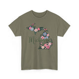 Michigan Floral T-Shirt - Unisex