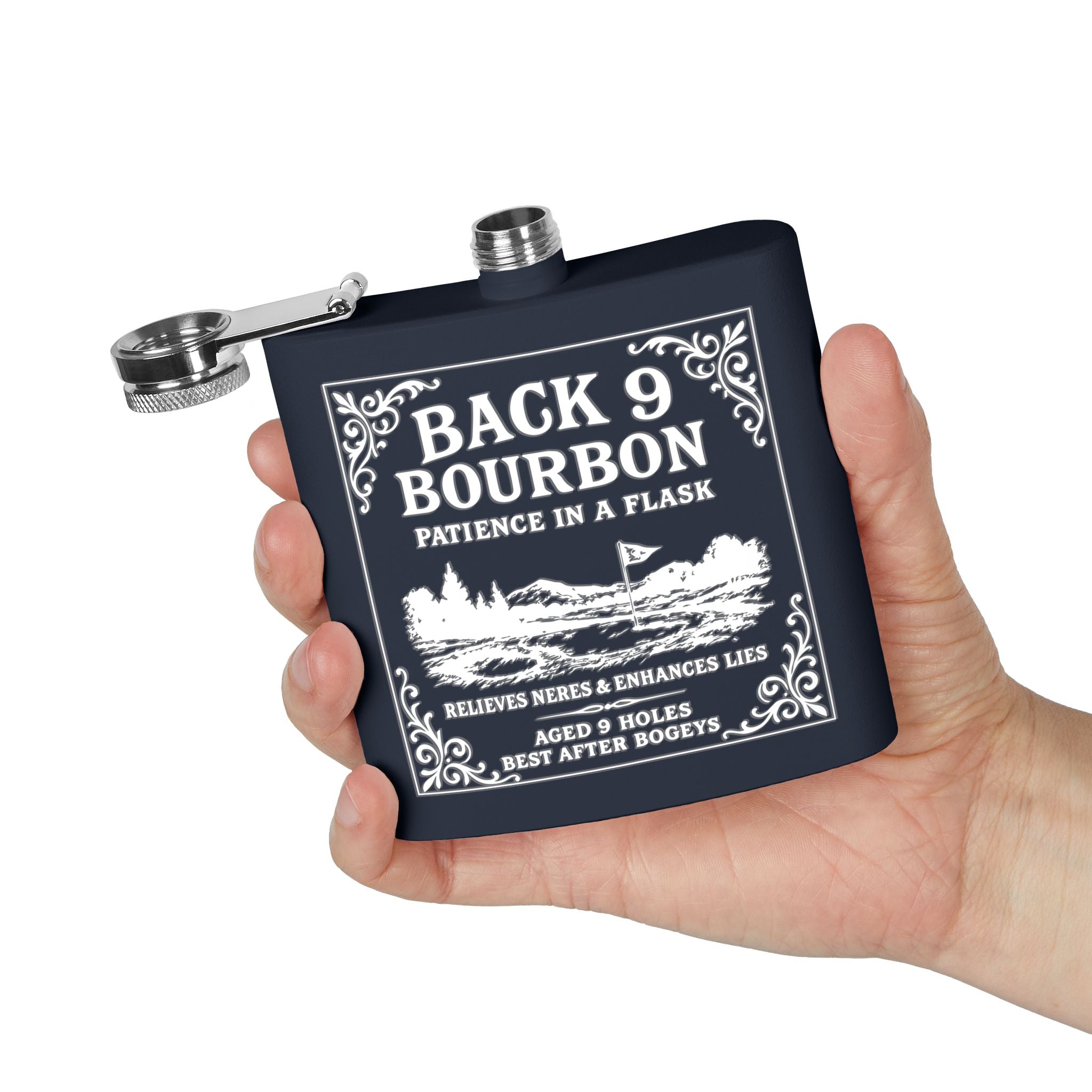 Back 9 Flask - 6oz