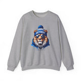 Lion Winter Crewneck Sweatshirt - Unisex