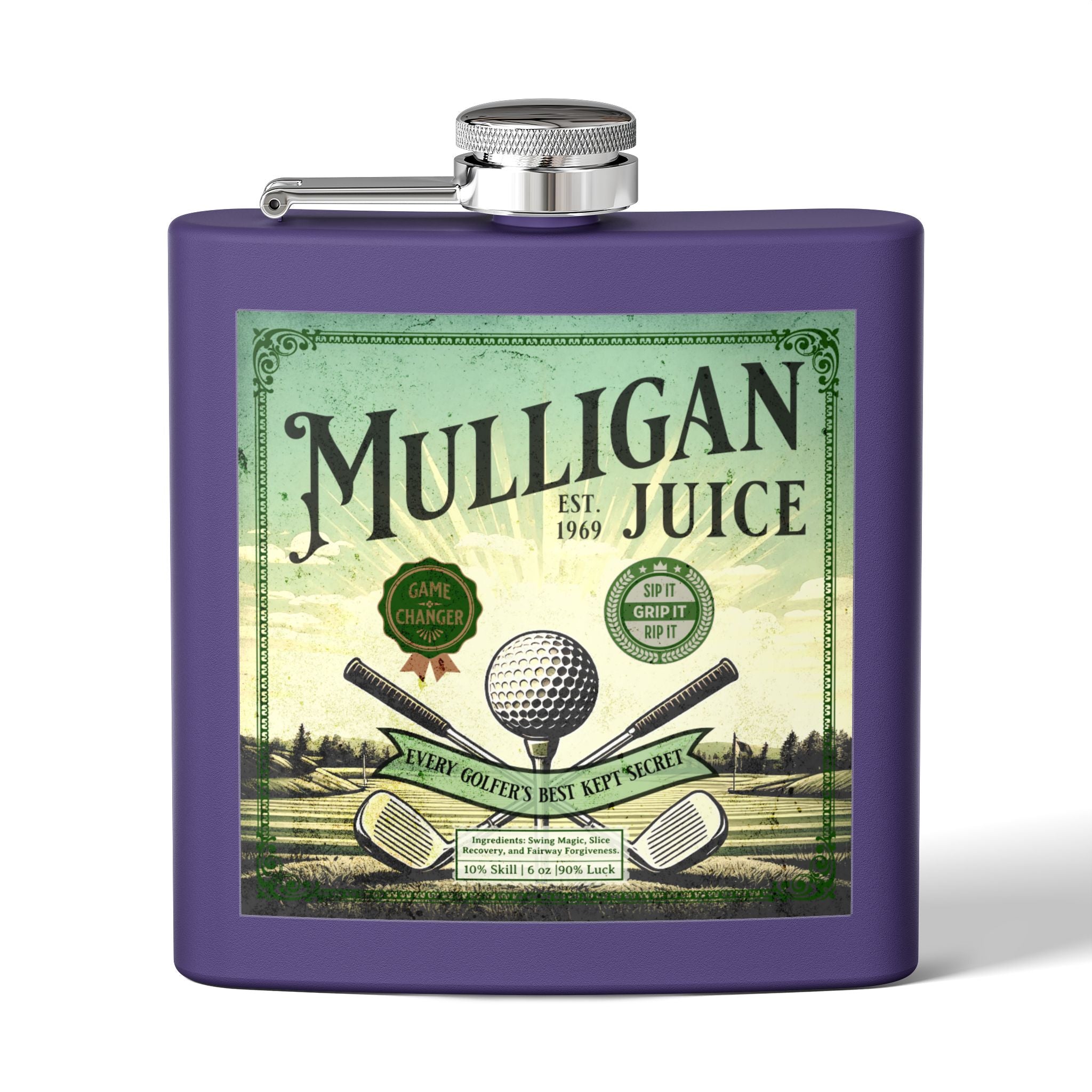 Mulligan Juice  Flask - 6oz