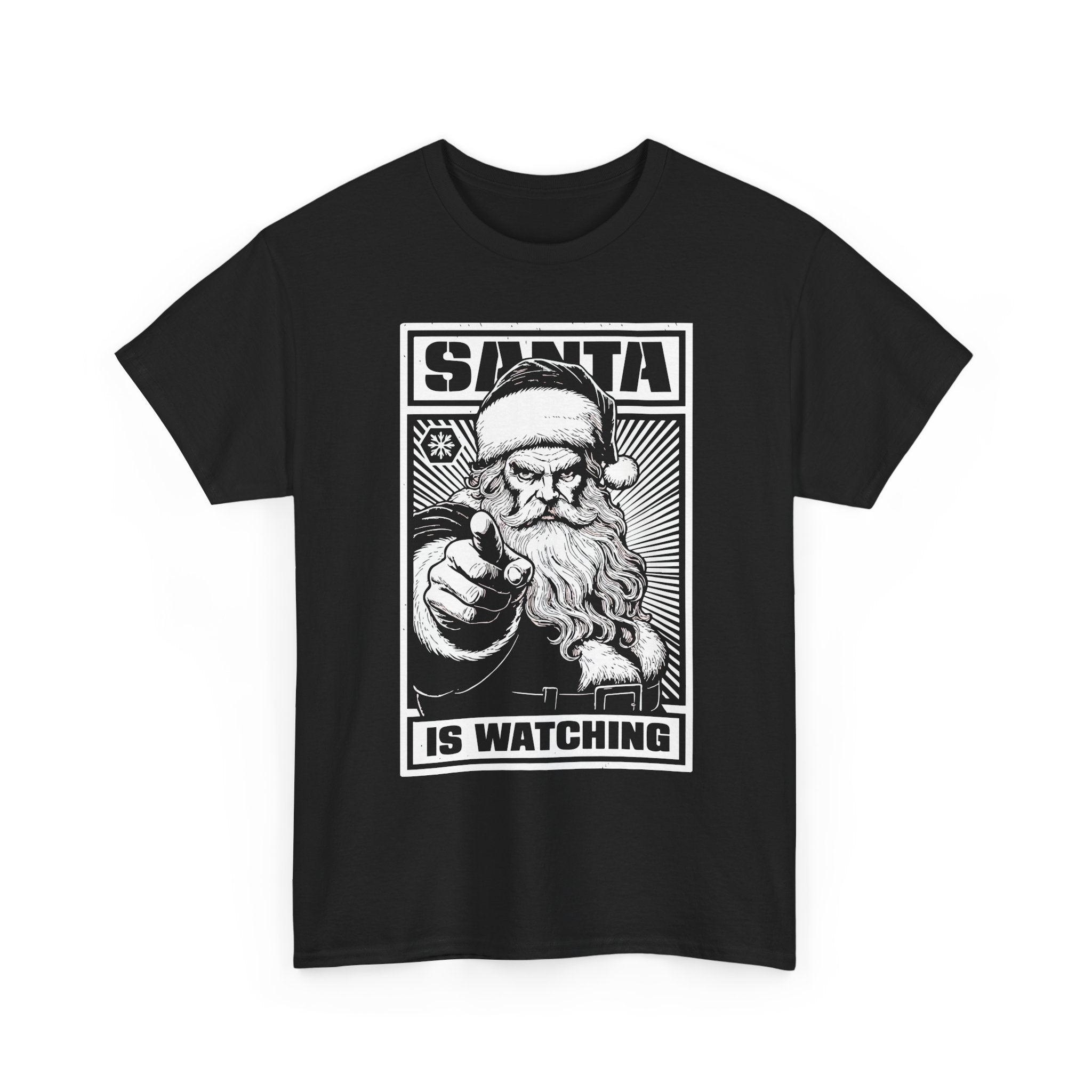 Santa is Watching Basic T-Shirt - Unisex