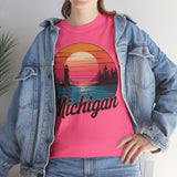 Retro Michigan Sun T-Shirt - Unisex