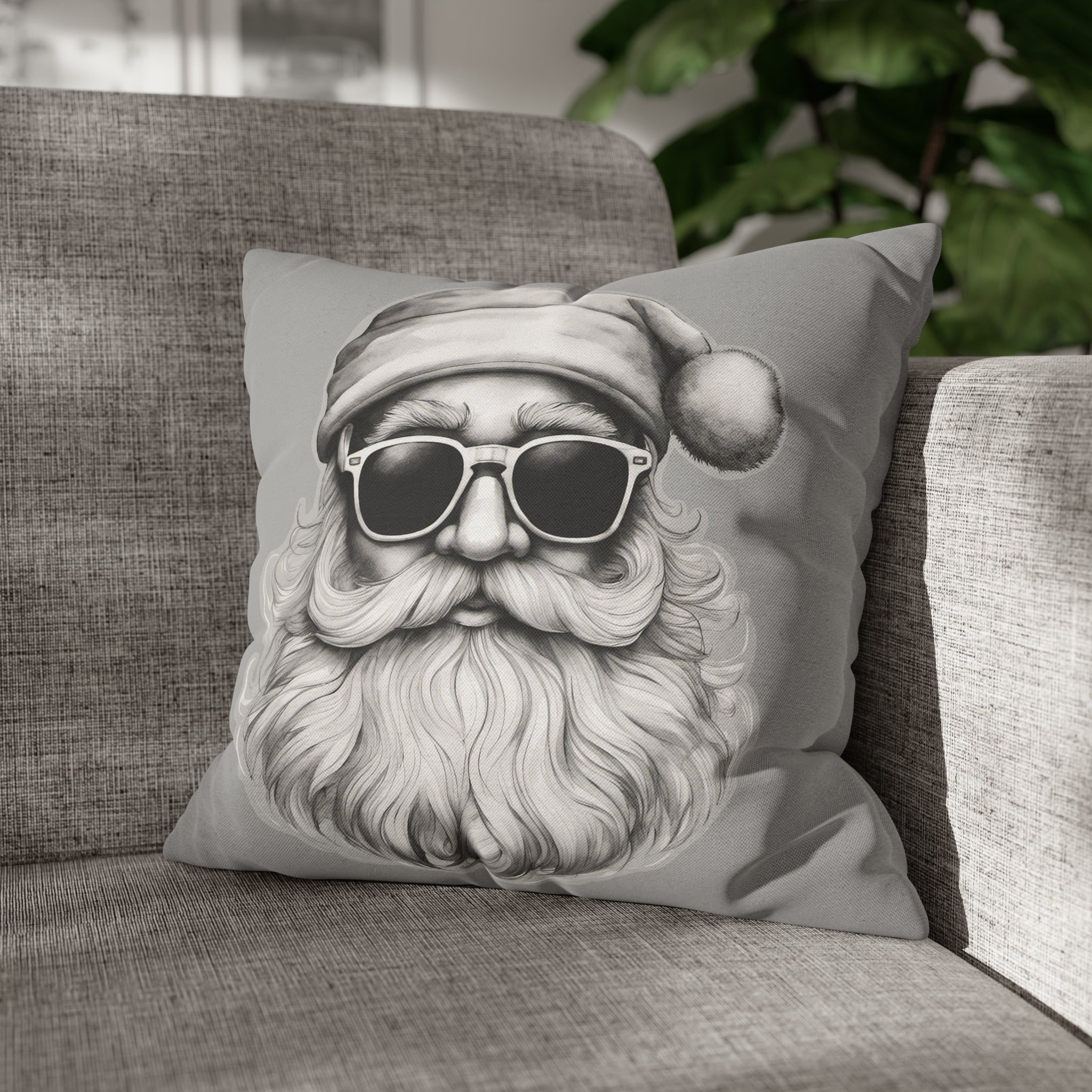 Santa Clause 1 Square Pillow Case