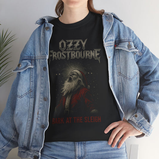 Ozzy Frostbourne Bark at the Sleigh Firefly Basic T-Shirt - Unisex