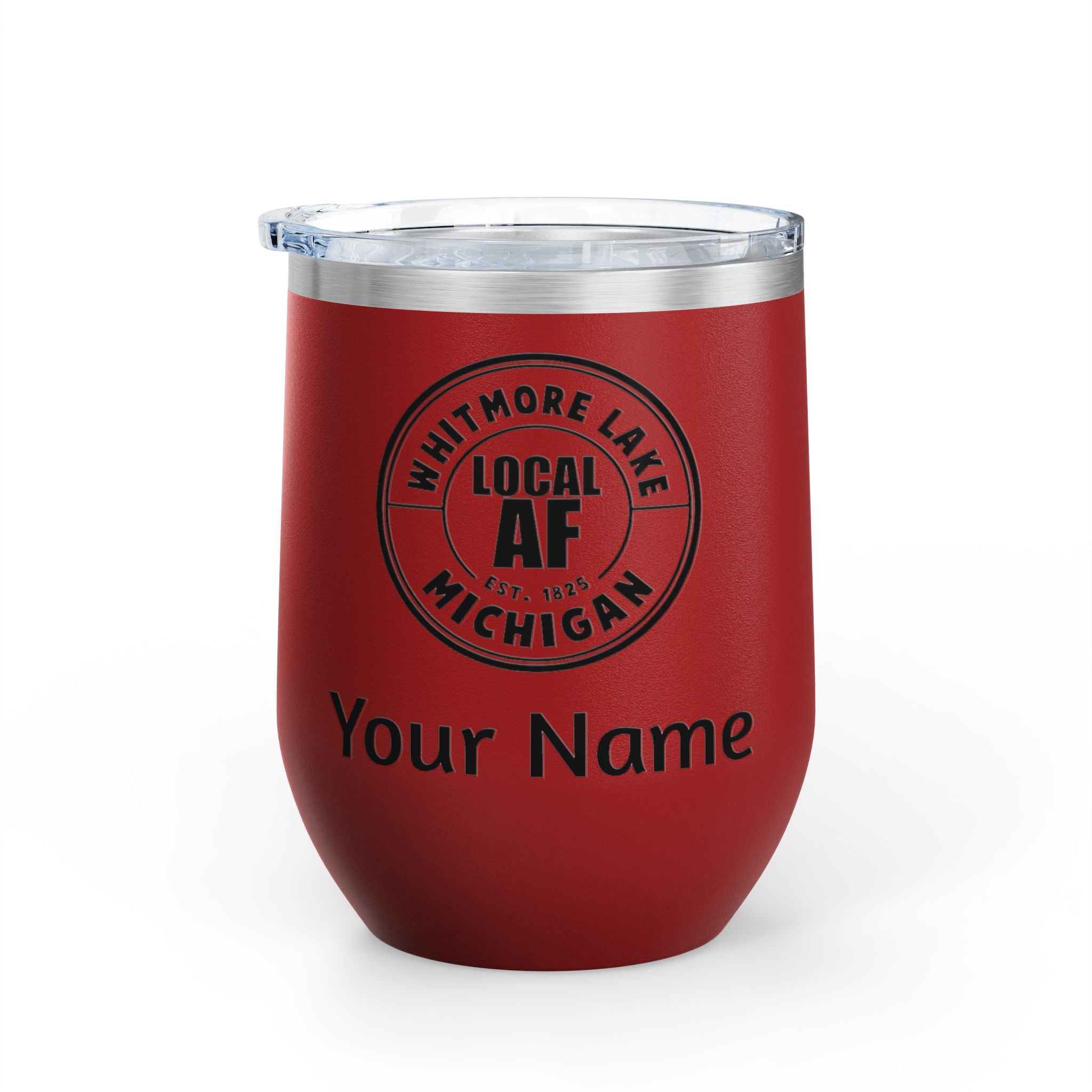 Whitmore Lake Local AF Wine Tumbler - 12oz