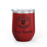 Whitmore Lake Local AF Wine Tumbler - 12oz
