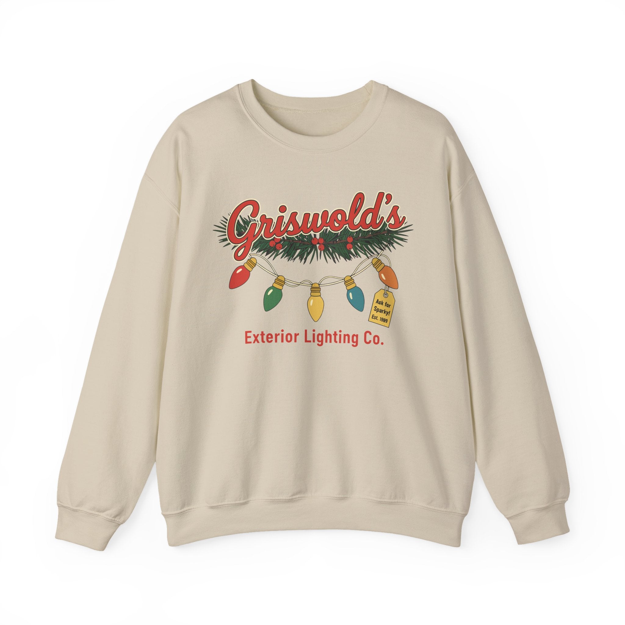 Griswolds Exterior Lighting Co Crewneck Sweatshirt - Unisex