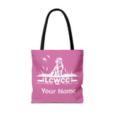 LCWCC Dog Logo Tote Bag