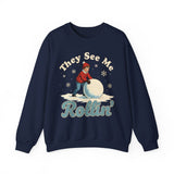 They See Me Rollin Crewneck Sweatshirt - Unisex