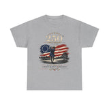 Soldier Flag Salute 250th Anniversary Vintage Patriotic Americana Basic T-Shirt - Unisex