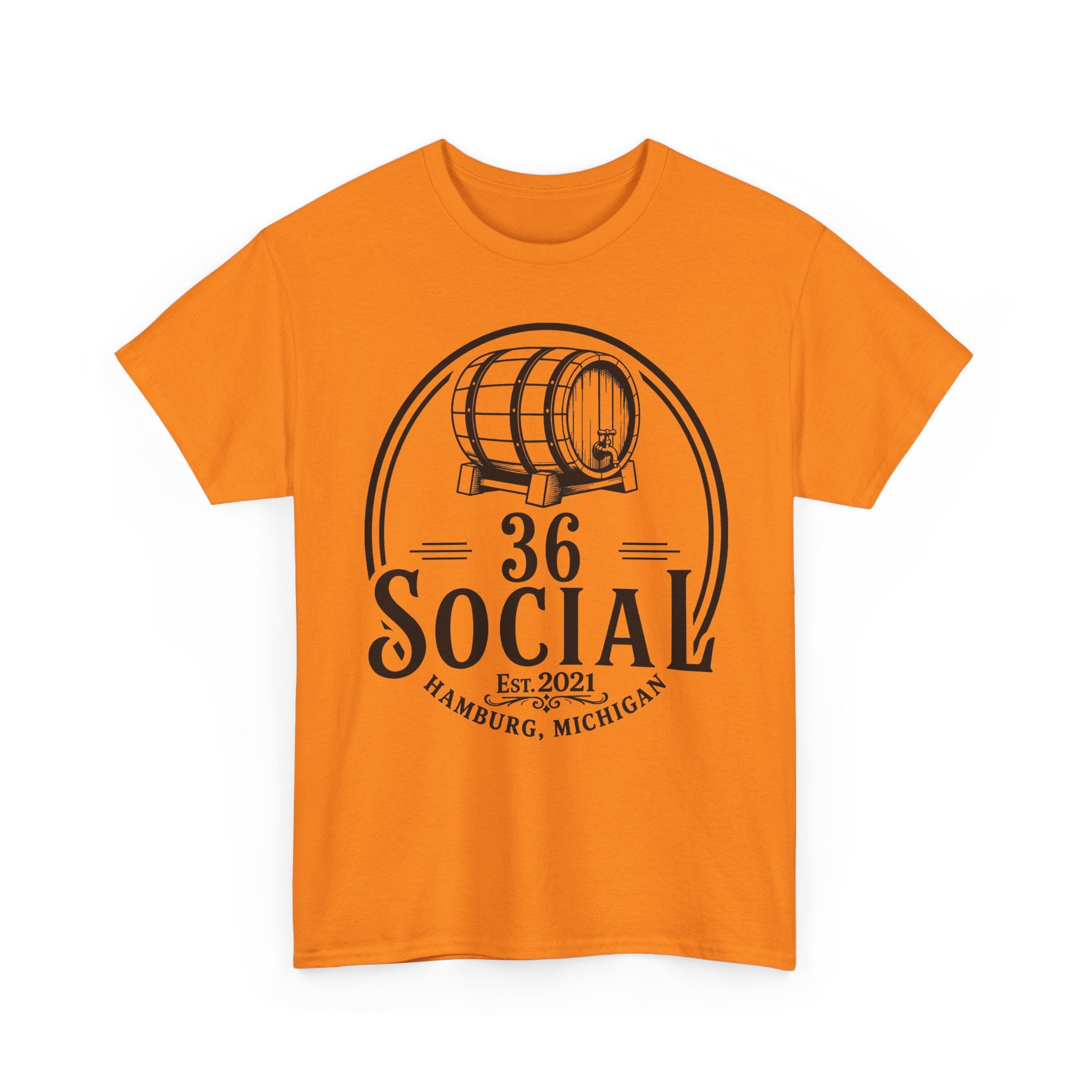 36 Social Logo 2 Black SL Basic T-Shirt - Unisex