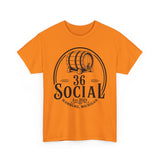 36 Social Logo 2 Black SL Basic T-Shirt - Unisex