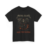 Metal Claus Ride the Sleigh Firefly Basic T-Shirt - Unisex