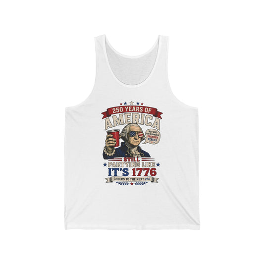 Funny Founding Rebel Party 1776 2026 Vintage Patriotic Basic T-Shirt - Unisex