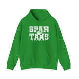 Spartans Football White Hoodie - Unisex