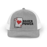 Euchre Bower Power Snapback Trucker Cap