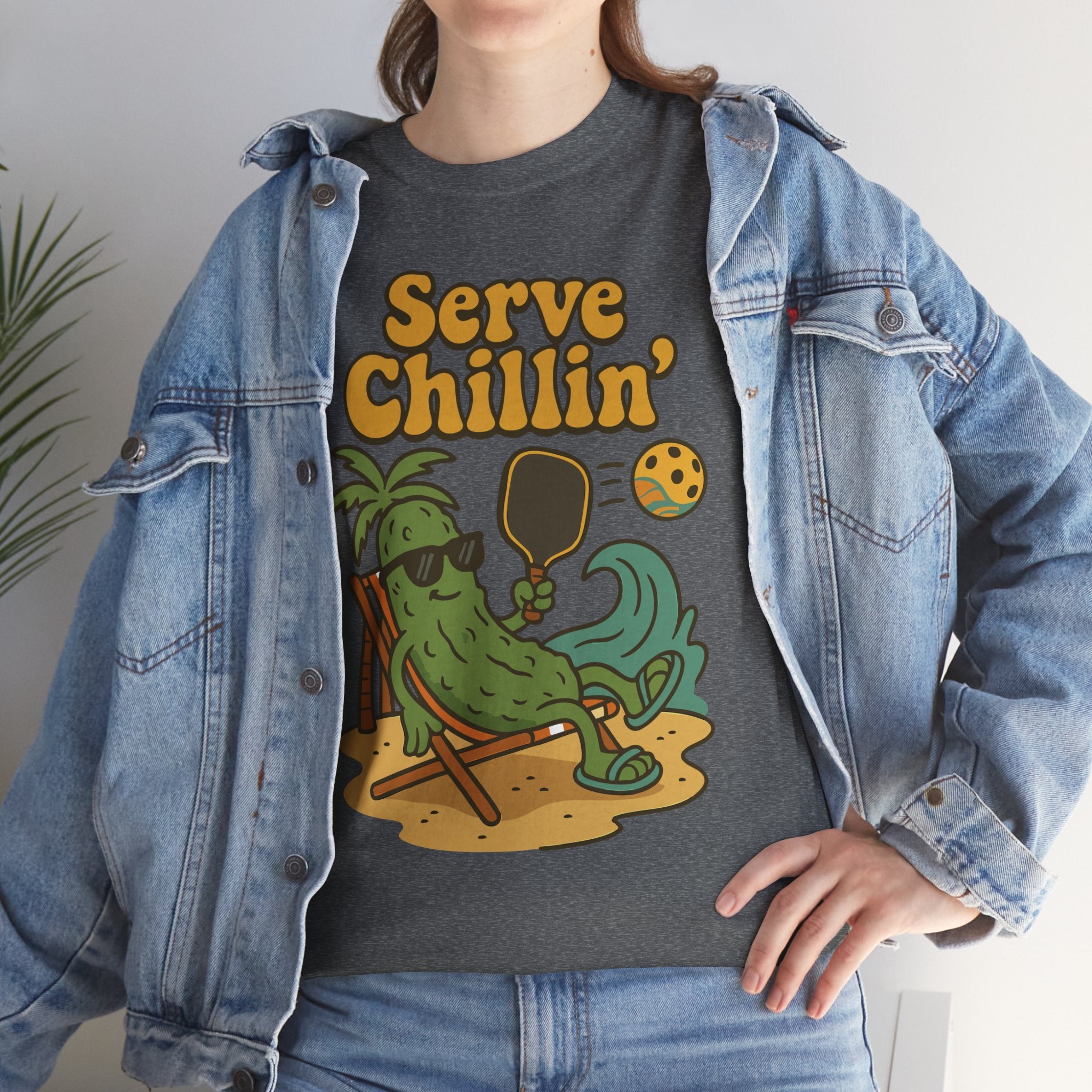 Serve Chillin' Basic T-Shirt - Unisex