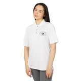 LCWCC Original Logo Black - Adidas Unisex Performance Polo (Embroidery)