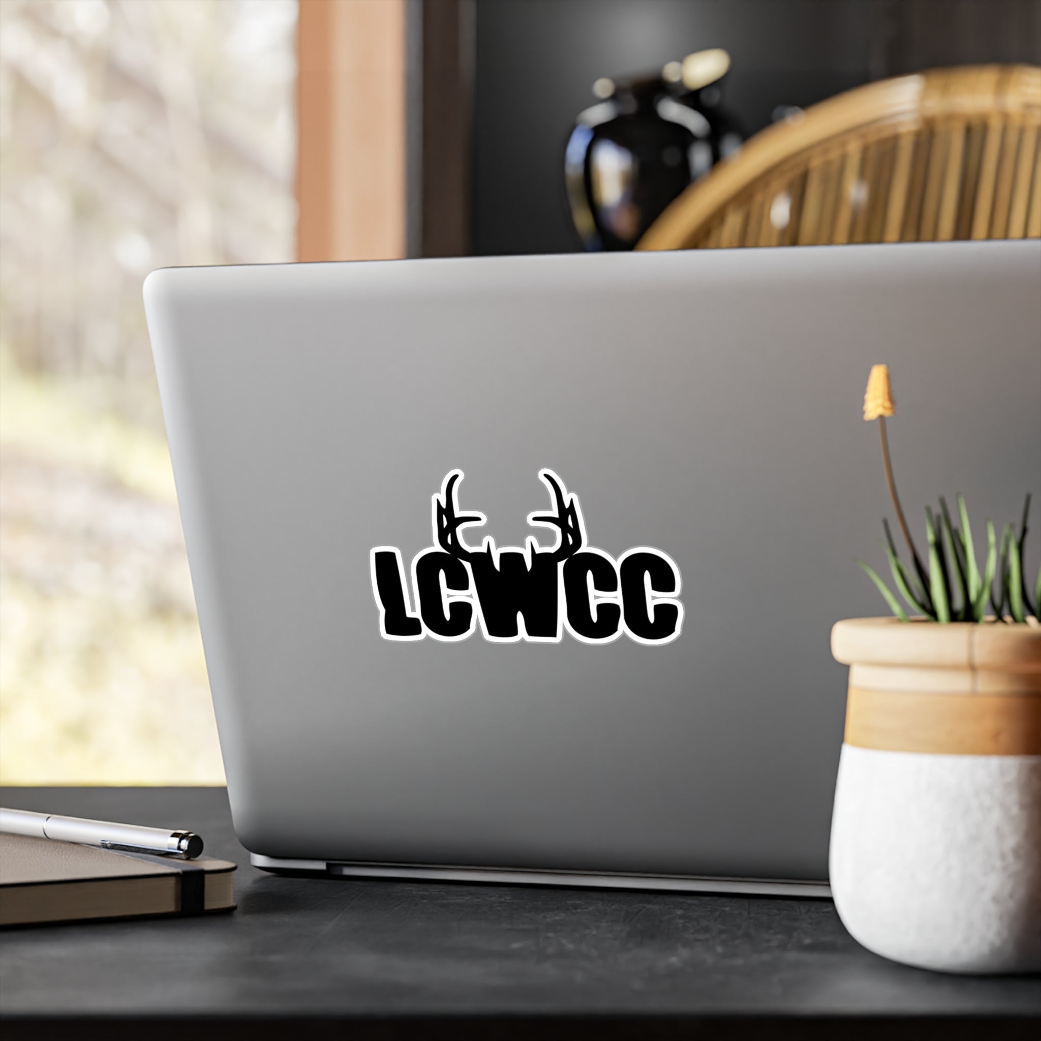 LCWCC Rack Logo Vinyl Decal