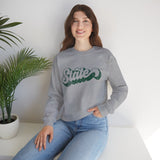 State Green Crewneck Sweatshirt - Unisex