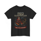 REO Sleighwagon Roll With the Sleigh Rides Firefly Basic T-Shirt - Unisex