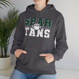 Spartans Football Green & White Hoodie - Unisex