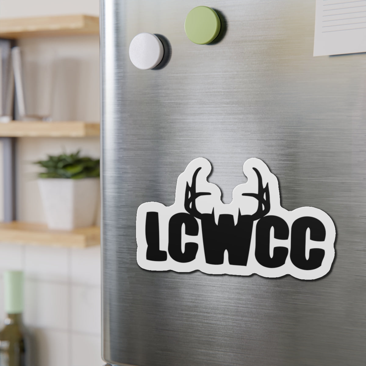 LCWCC Rack Logo Magnet