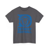 Detroit Football Blue Basic T-Shirt - Unisex