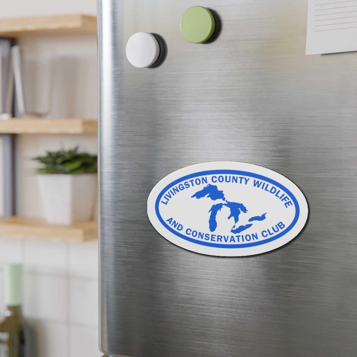 LCWCC Lakes Logo Magnet