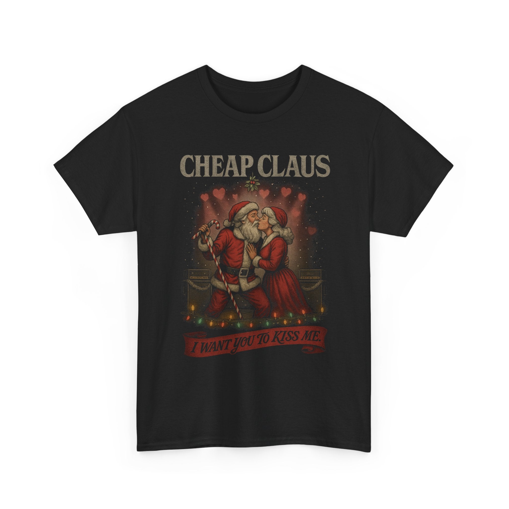 Cheap Claus I Want You to Kiss Me Firefly Basic T-Shirt - Unisex