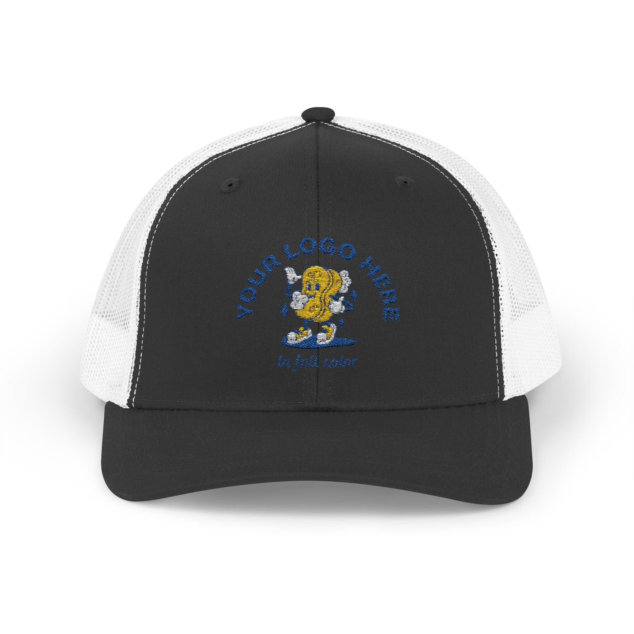 Embroidered Snapback Trucker Cap - Your Logo, Your Brand