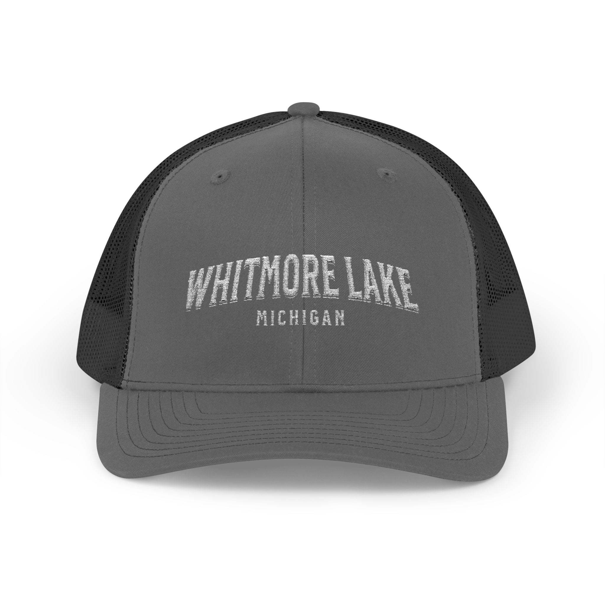 Whitmore Lake Michigan Snapback Trucker Cap