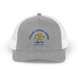 Embroidered Snapback Trucker Cap - Your Logo, Your Brand