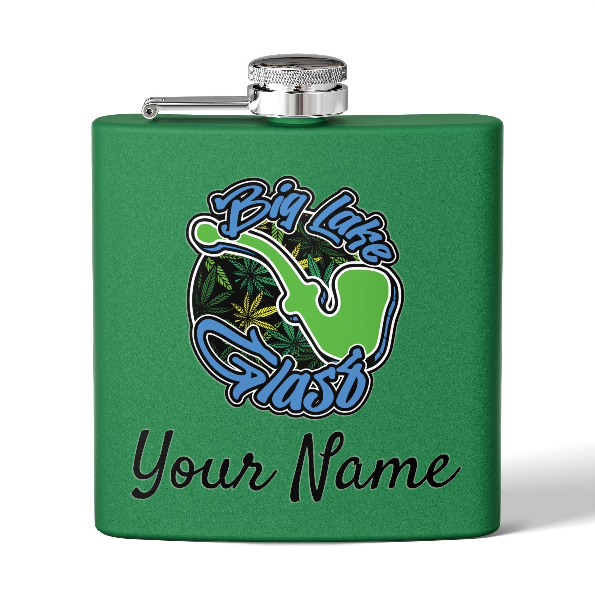 Flask - 6oz - Big Lake Glass Pipe