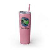 Skinny Steel Tumbler with Straw - 20oz - Big Lake Glass Pipe