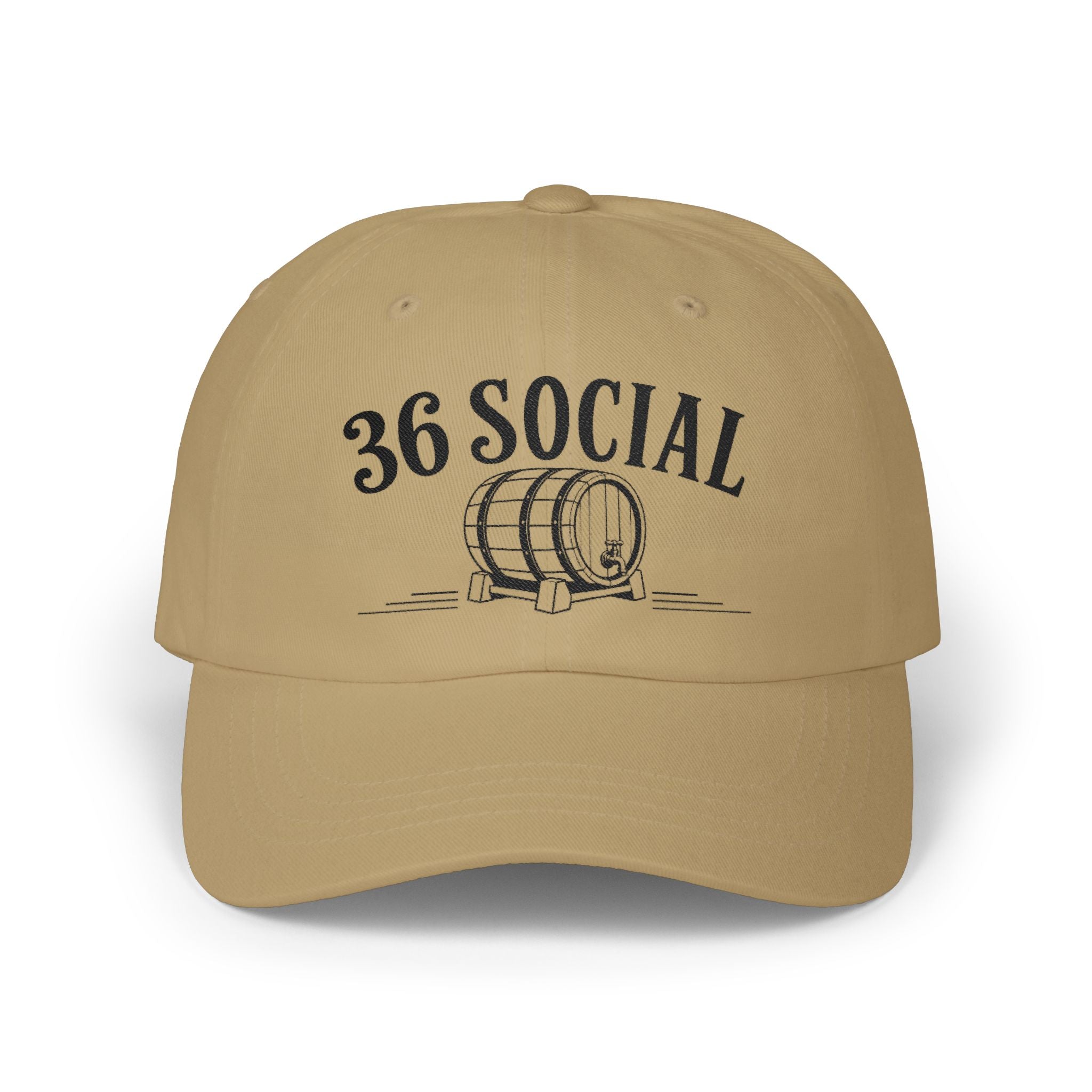 Classic Dad Cap - Embroidered - 36 Social