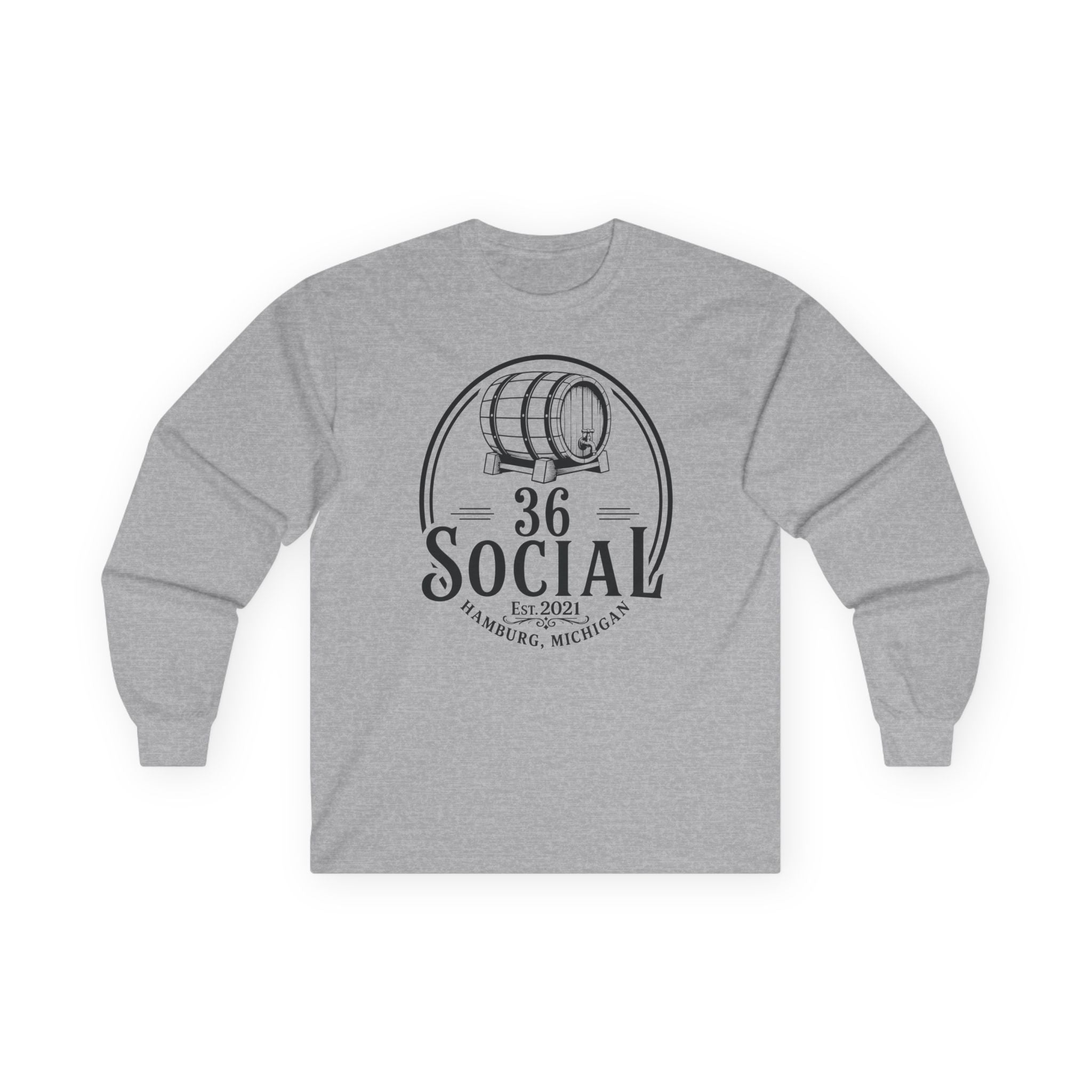 Long Sleeve Basic T-Shirt - Unisex - 36 Social