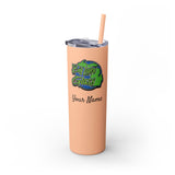Skinny Steel Tumbler with Straw - 20oz - Big Lake Glass